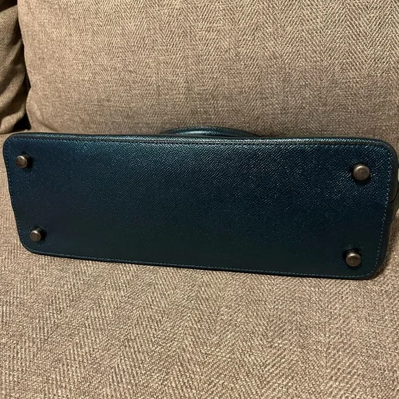 Coach Sierra Teal dome satchel - Picture 9 of 14